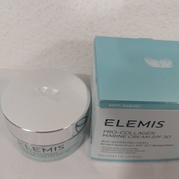 Elemis Pro-Collagen Anti - Wrinkle Marine Cream SPF 30 50ML NIB - Picture 5 of 6